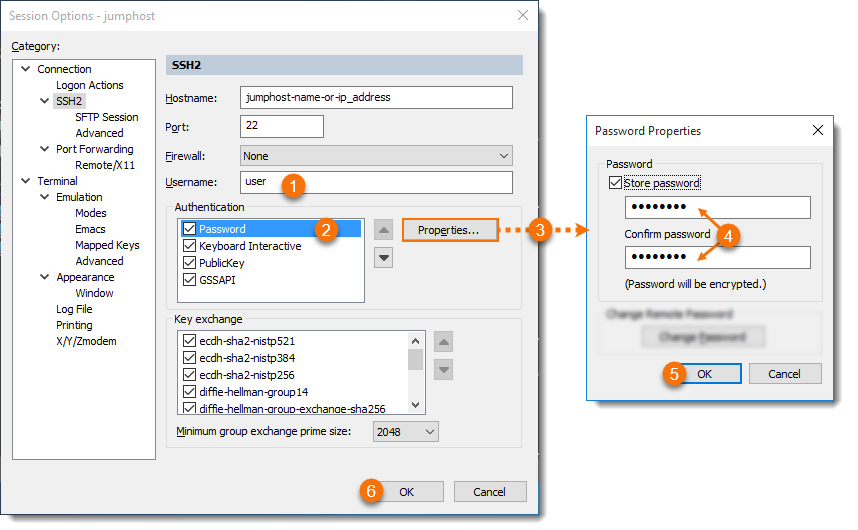 Jump hosting